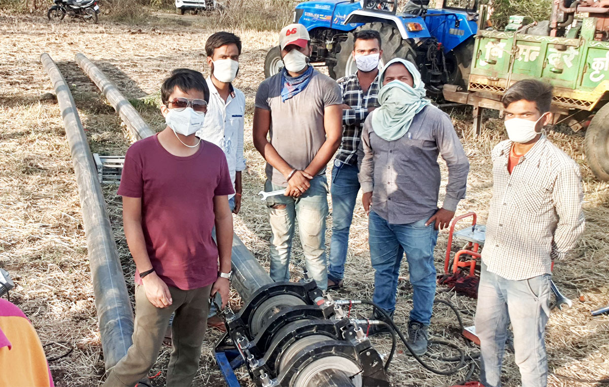 Lift Irrigation Pipe Line