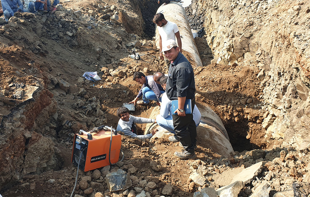 Lift Irrigation Pipe Line