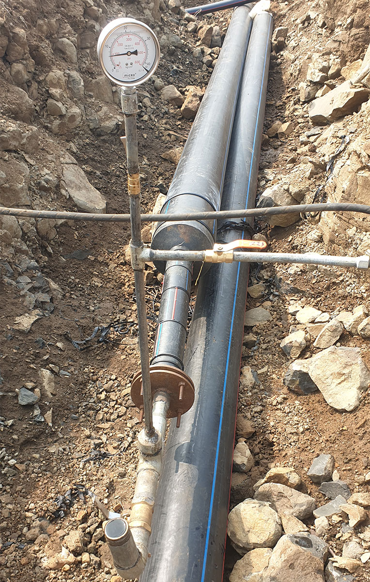 Lift Irrigation Pipe Line KDSPL